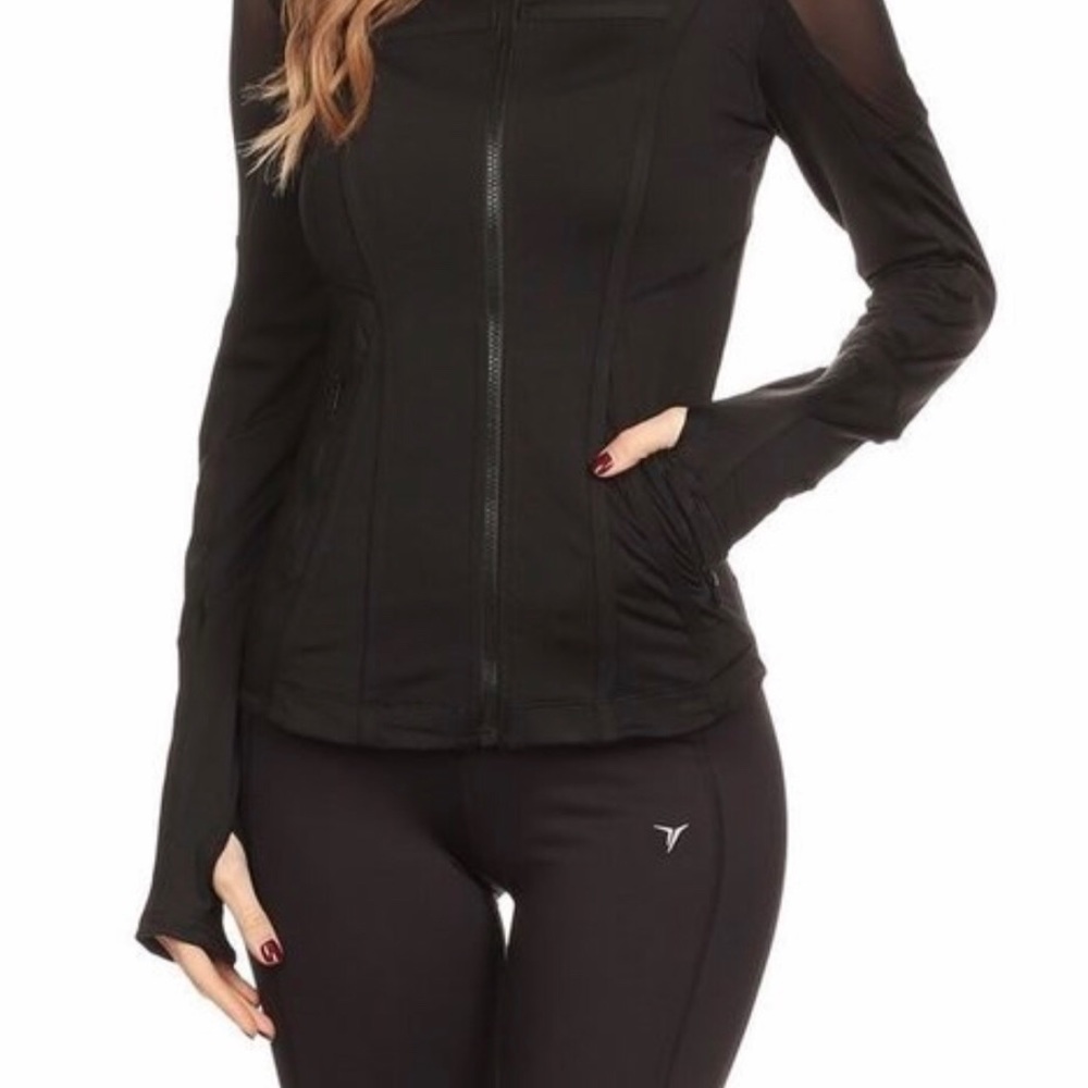 Full Zip Mesh Jacket w/ Pockets - Picture 5 of 5